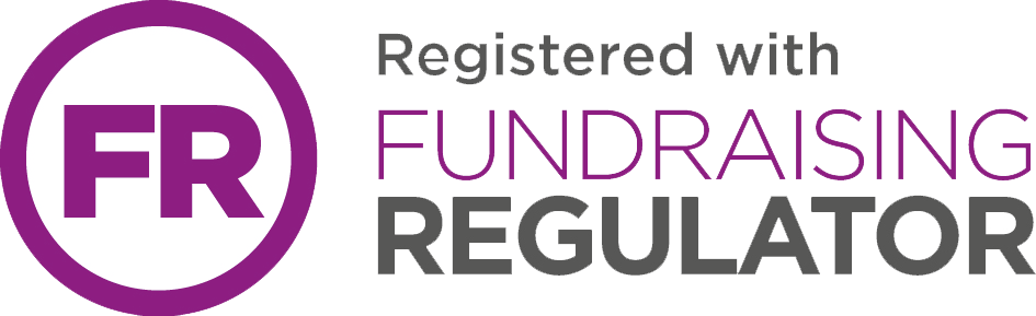 Registered with the Fundraising Regulator